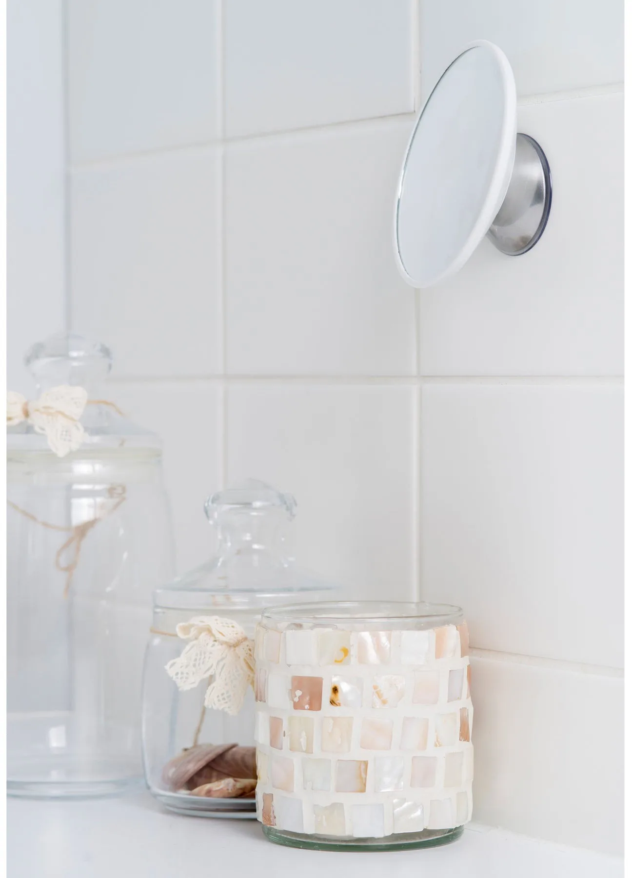 AirMirror meikkipeili x20 irrotettava imukupilla, Ø11,2 cm Bosign