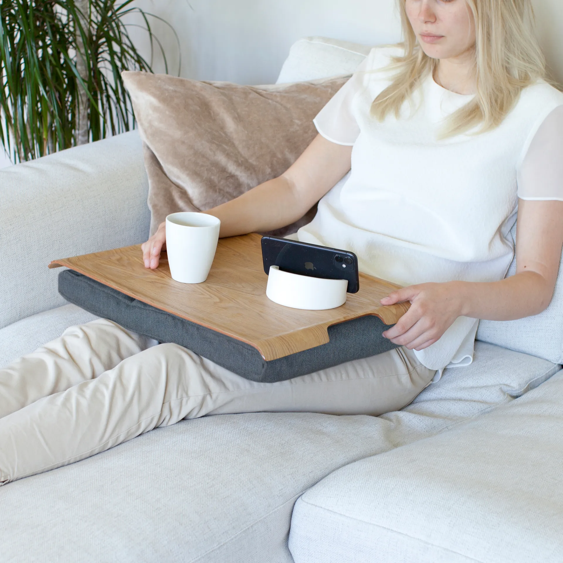 Bosign polvitarjotin, Paju-suola & pippuri harmaa Bosign