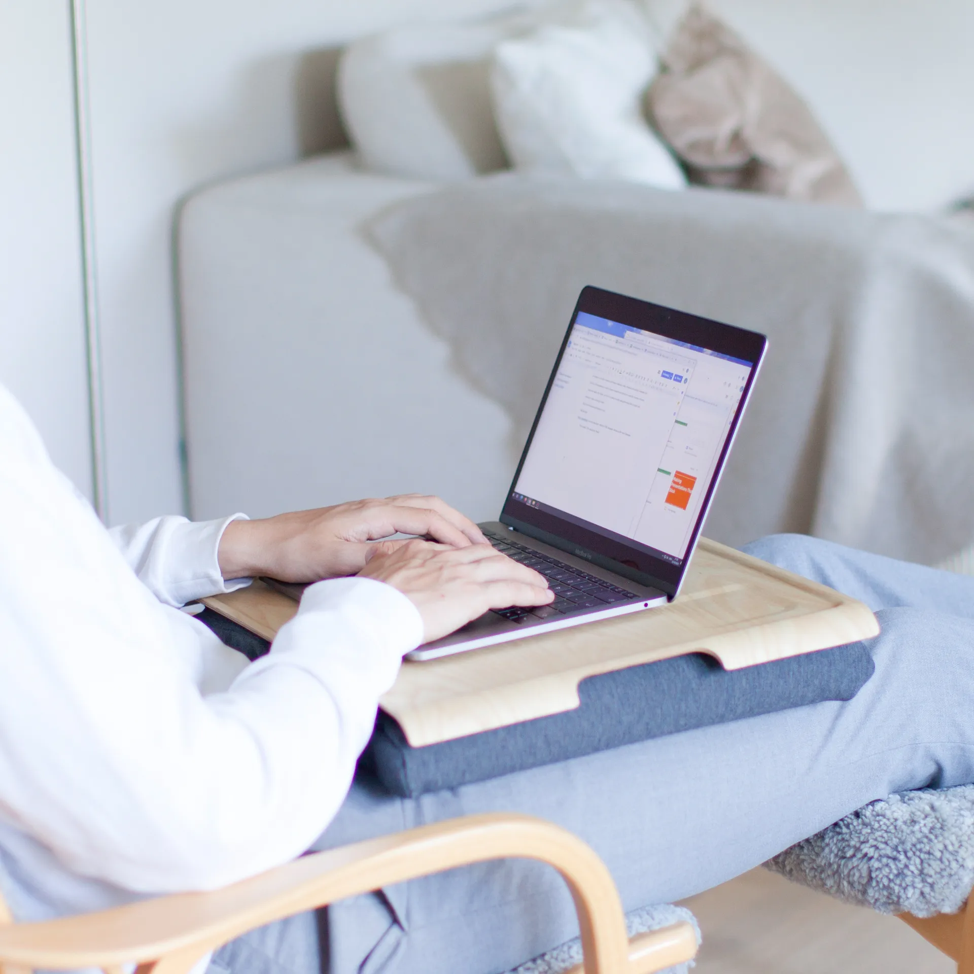 Bosign polvitarjotin, Saarnipuu-harmaa Bosign