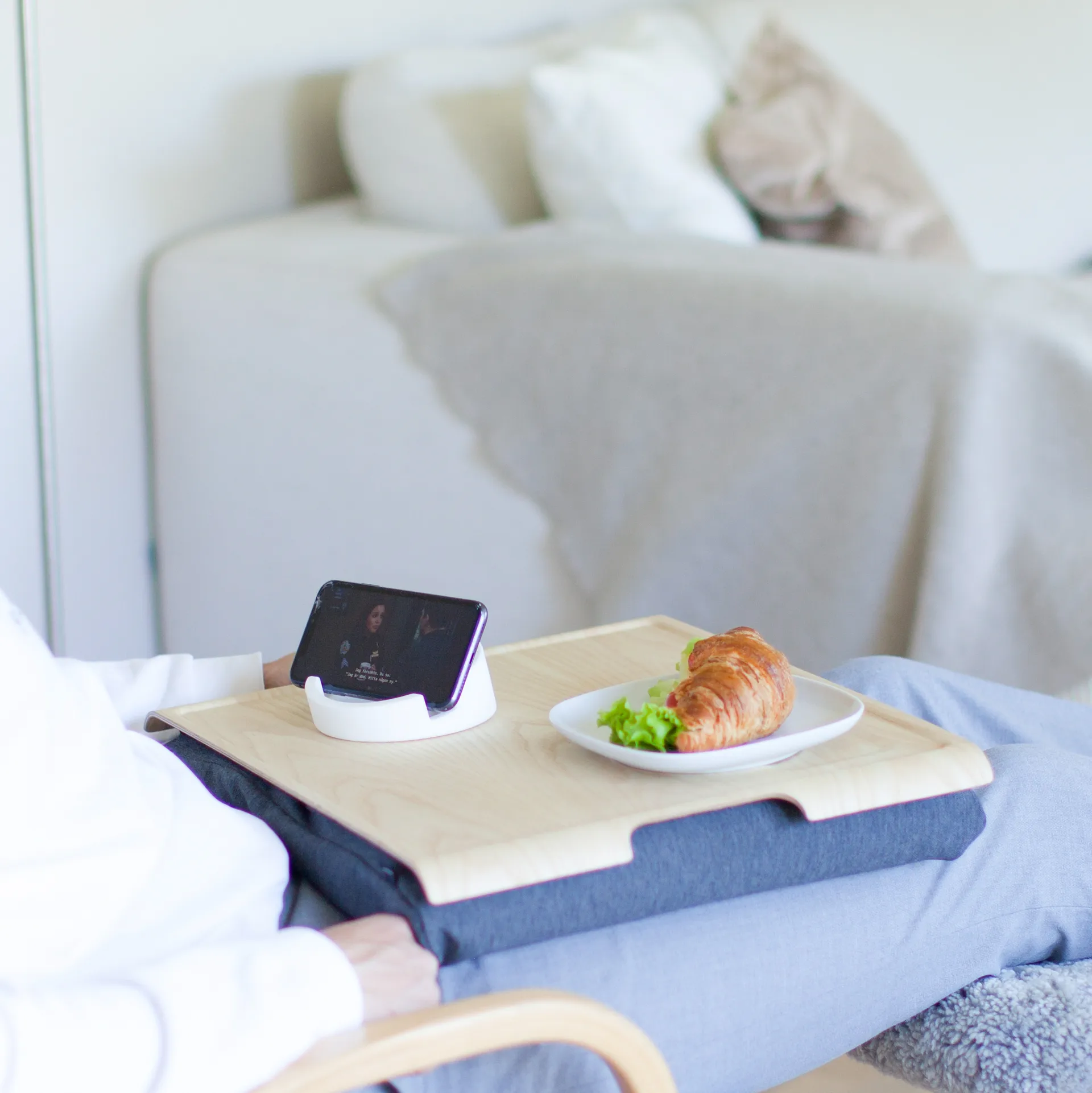 Bosign polvitarjotin, Saarnipuu-harmaa Bosign