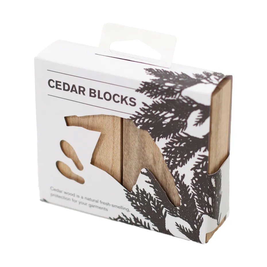 Bosign Bosign tuoksulohko valkoisesta setripuusta 4-pack