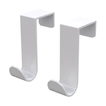 Bosign yksinkertainen J-koukku 2 kpl - Valkoinen - Bosign