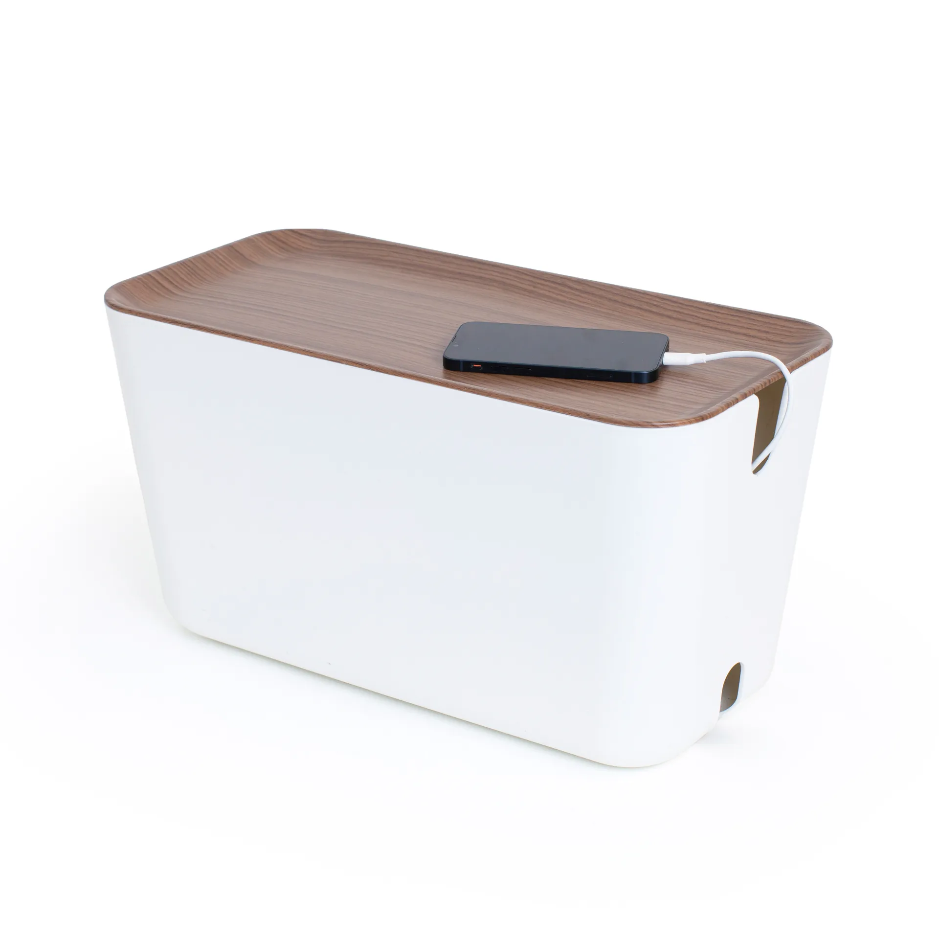 Cable Organiser XXL -johdonkerääjä, Tumma puukoriste Bosign