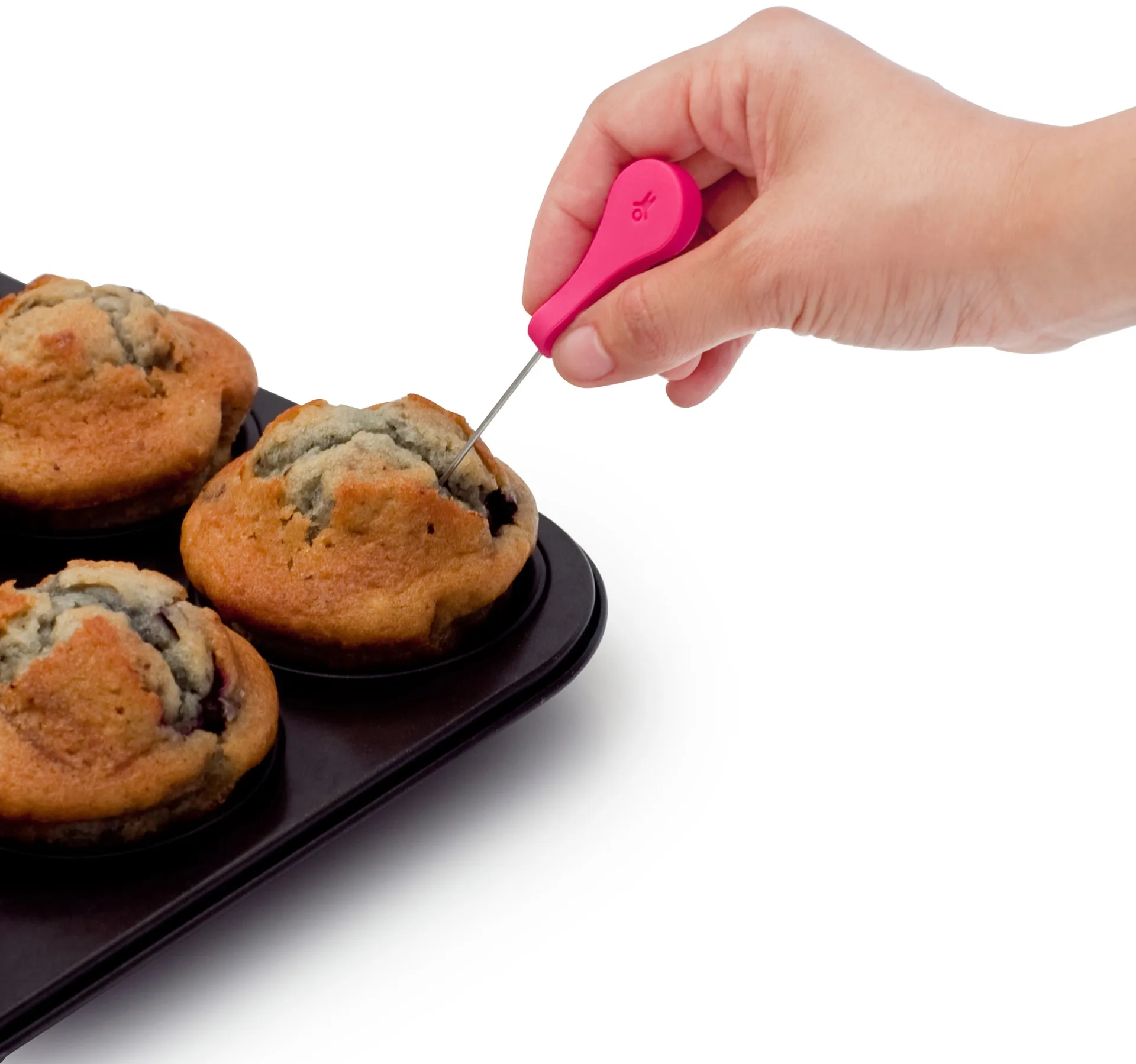 Cake Tester perunatikku itsestään seisova, Musta Bosign