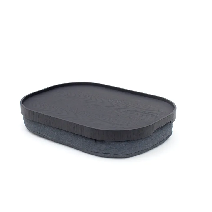 CurveLine™ liukueste polvitarjotin 47x34 cm - Musta paju harmaa - Bosign