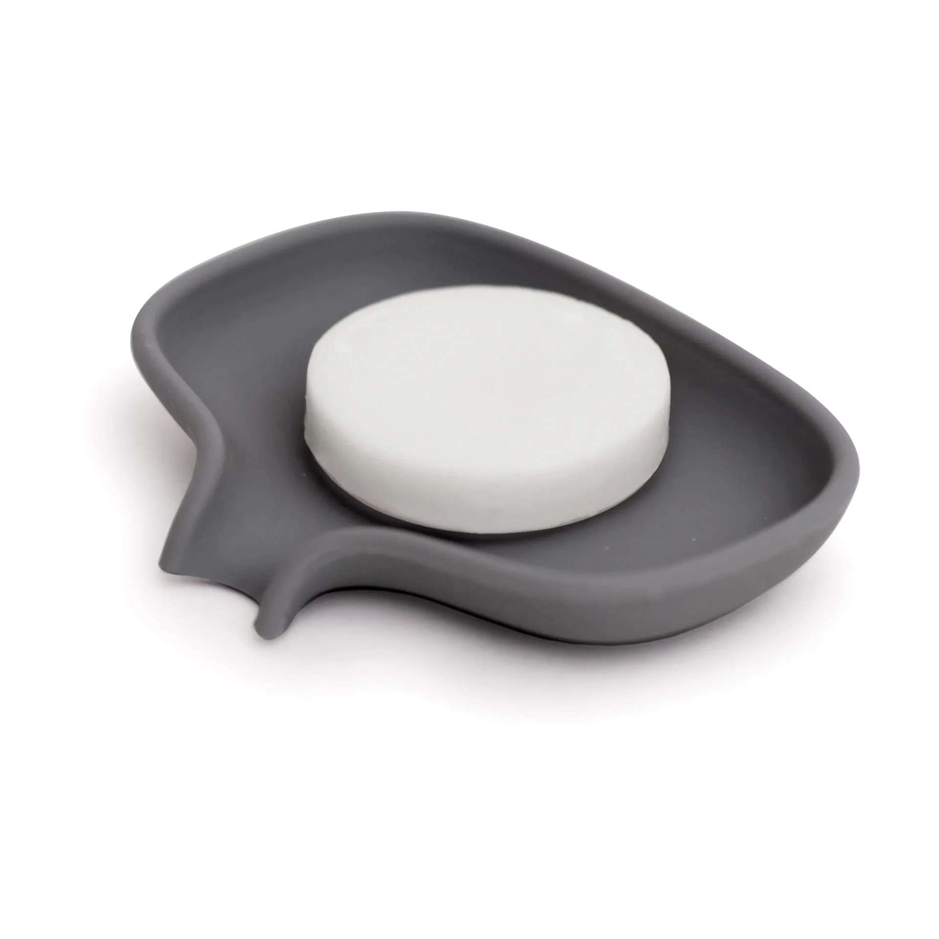 Soap Saver Flow saippua-alusta valutuspipalla small, Grafiitinharmaa Bosign
