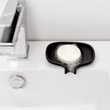 Soap Saver Flow saippua-alusta valutuspipalla small - Musta - Bosign