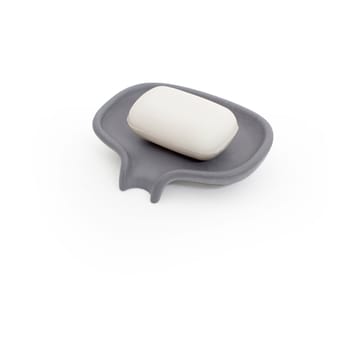 Soap Saver Flow saippuakuppi valuma-aukolla betoni - Harmaa - Bosign