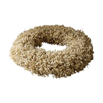 Brudslöja Wreath kukkaseppele - Keltainen, Ø40 cm - Botané