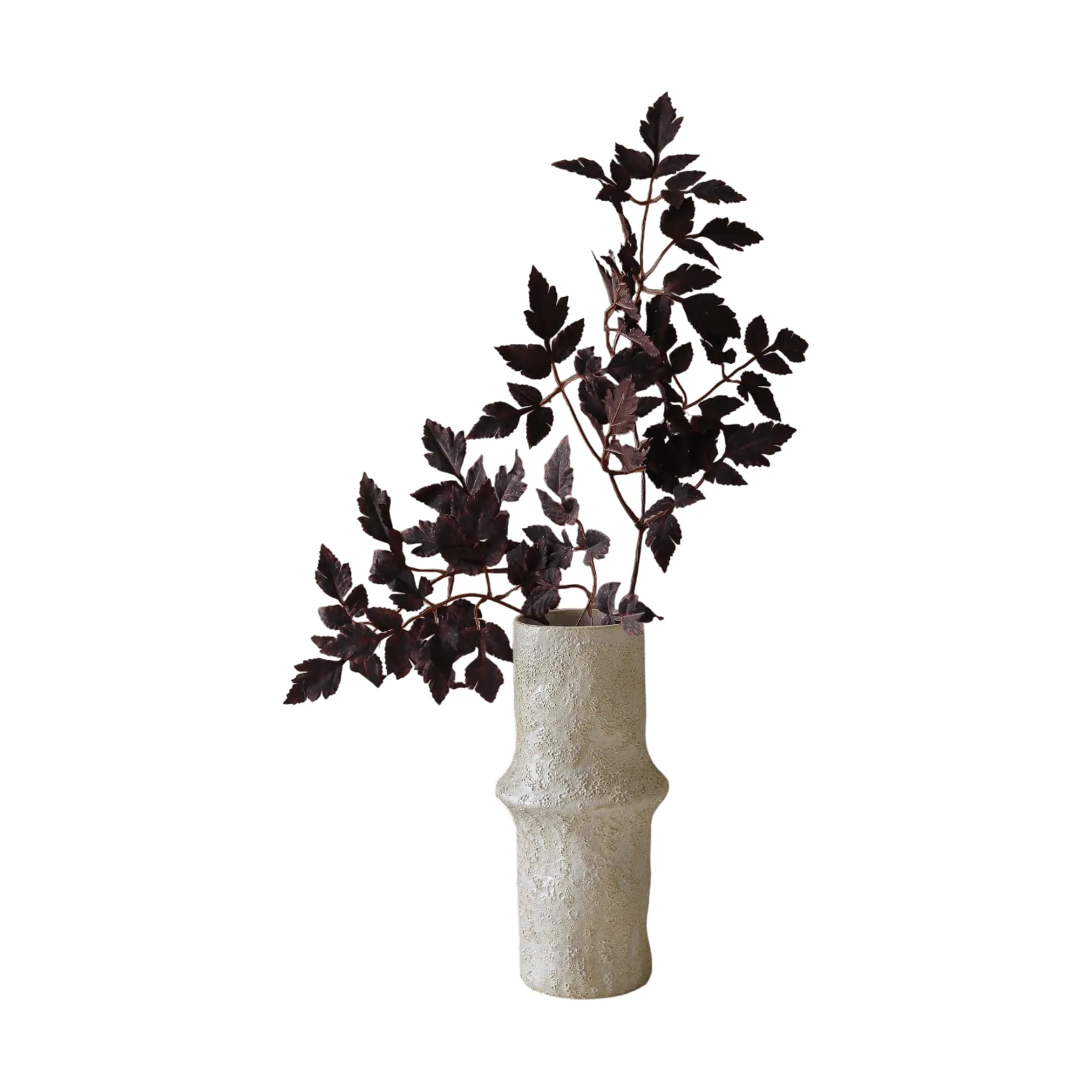 Botané Burgundy Plum Leaves tekokimppu Punainen, 85 cm, 1 kpl