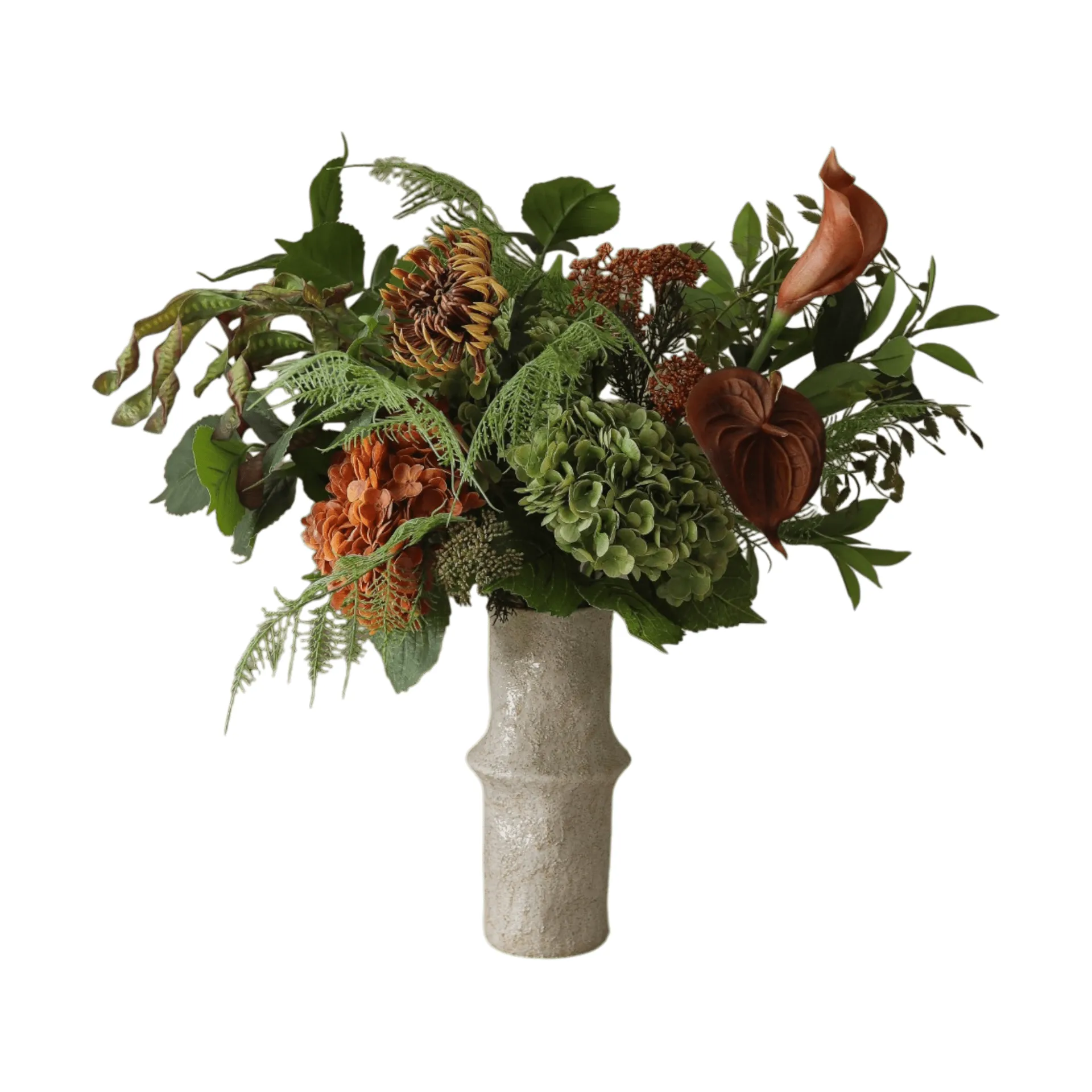 Botané Cedar Grove tekokimppu Hortensia–puolikaktusdaalia–kalla, 90 cm, 14 kpl