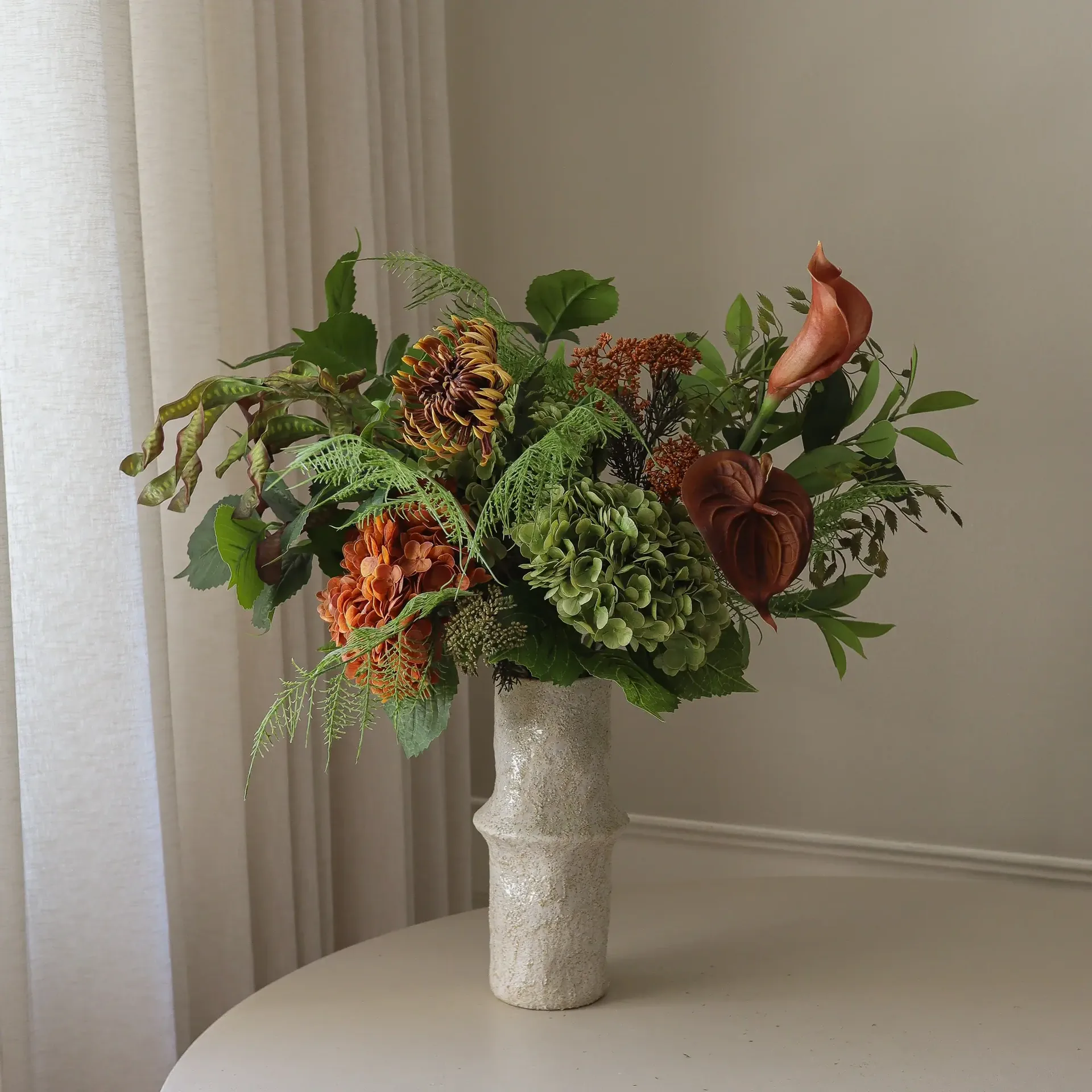 Cedar Grove tekokimppu, Hortensia–puolikaktusdaalia–kalla, 90 cm, 14 kpl Botané