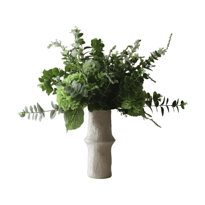 Deep Green tekokimppu - Hortensia–villikukat–eukalyptus–ohdake 15 kpl - Botané