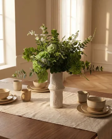 Deep Green tekokimppu - Hortensia–villikukat–eukalyptus–ohdake 15 kpl - Botané