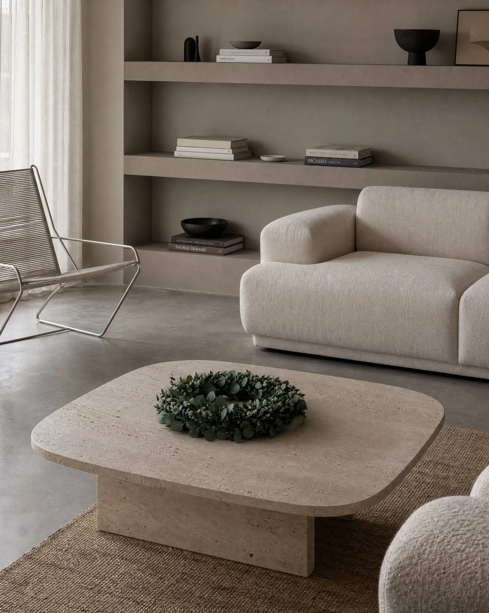 Eucalyptus Wreath kranssi, Green mixed, Ø40 cm Botané