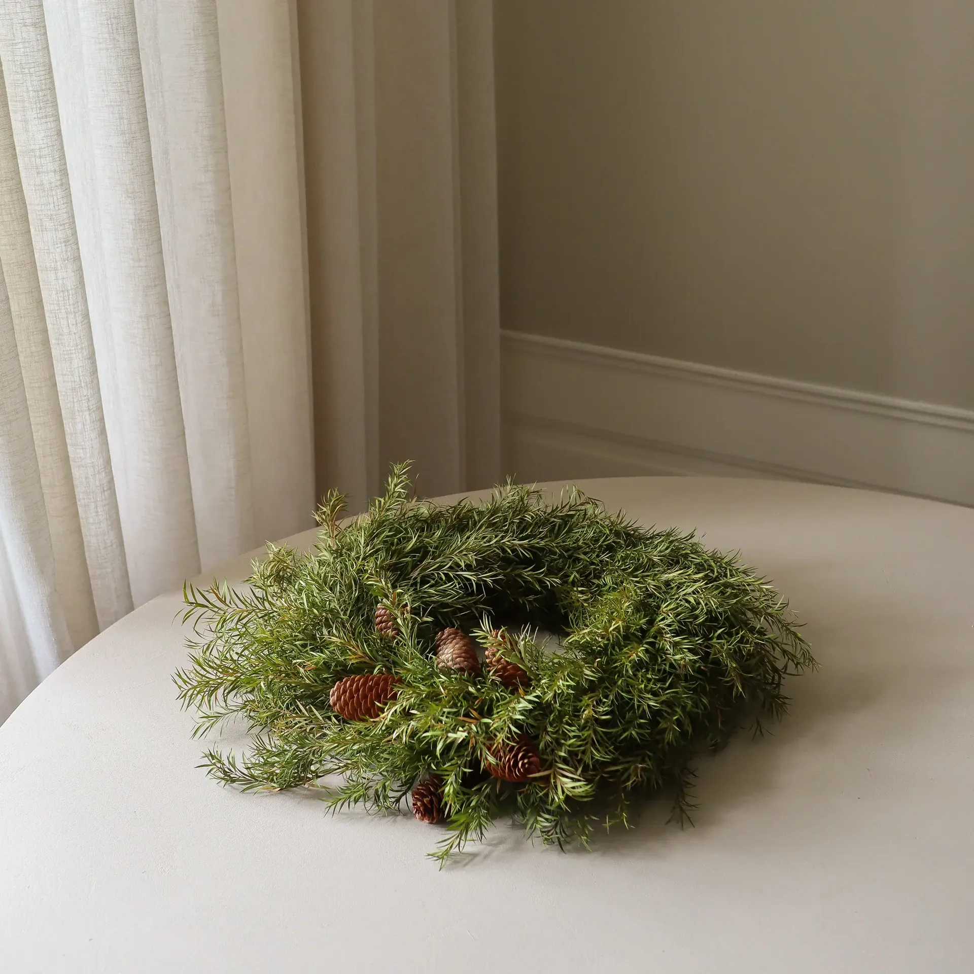 Evergreen Pine Wreath kranssi, Kuusenoksat, Ø40 cm Botané