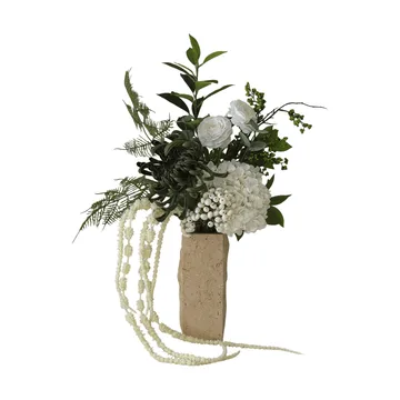 Green veil tekokukkakimppu - ranunkeli, hortensia, amarantti, 85 cm - Botané