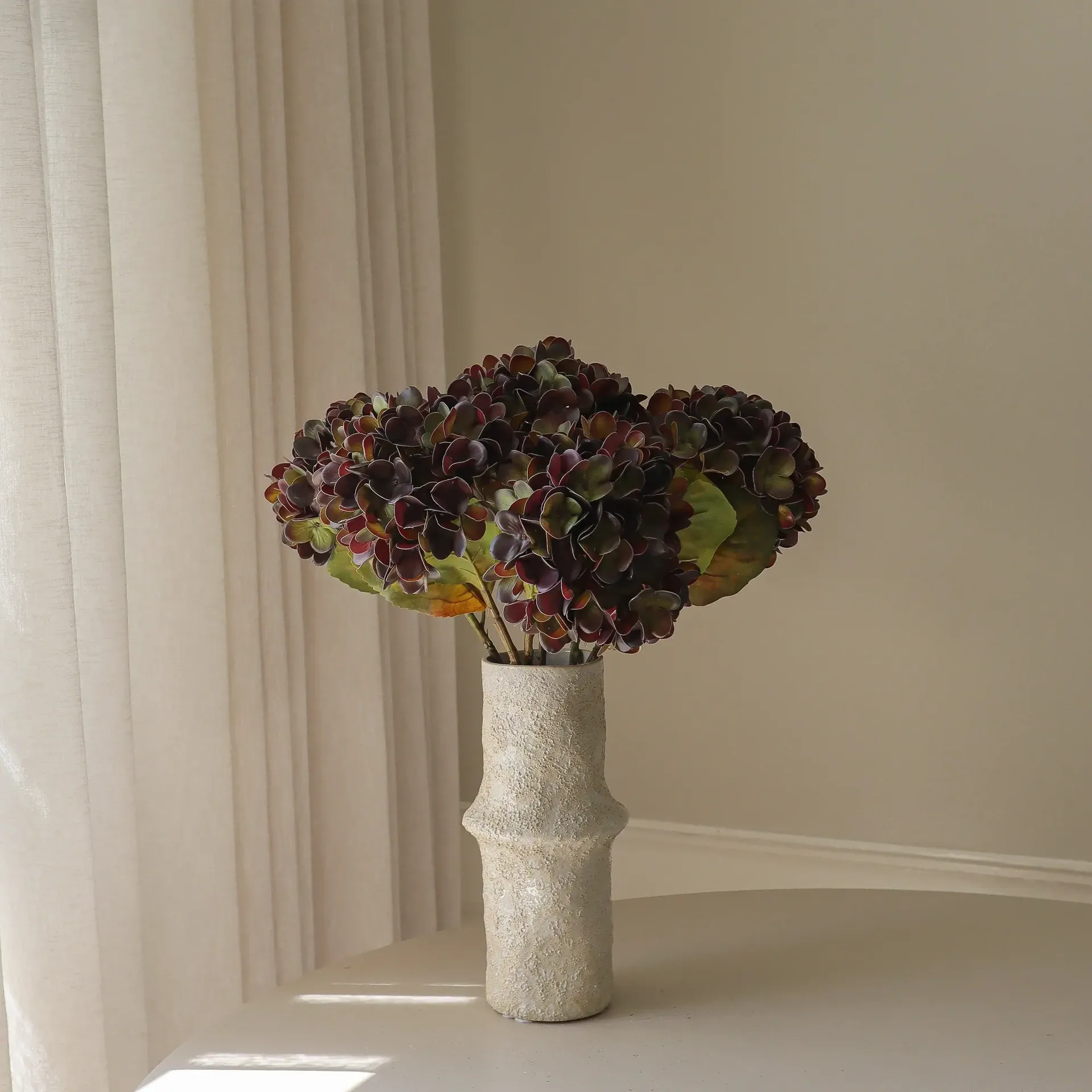 Hortensia tekokimppu, Hillitty liila, 60 cm, 6 kpl Botané