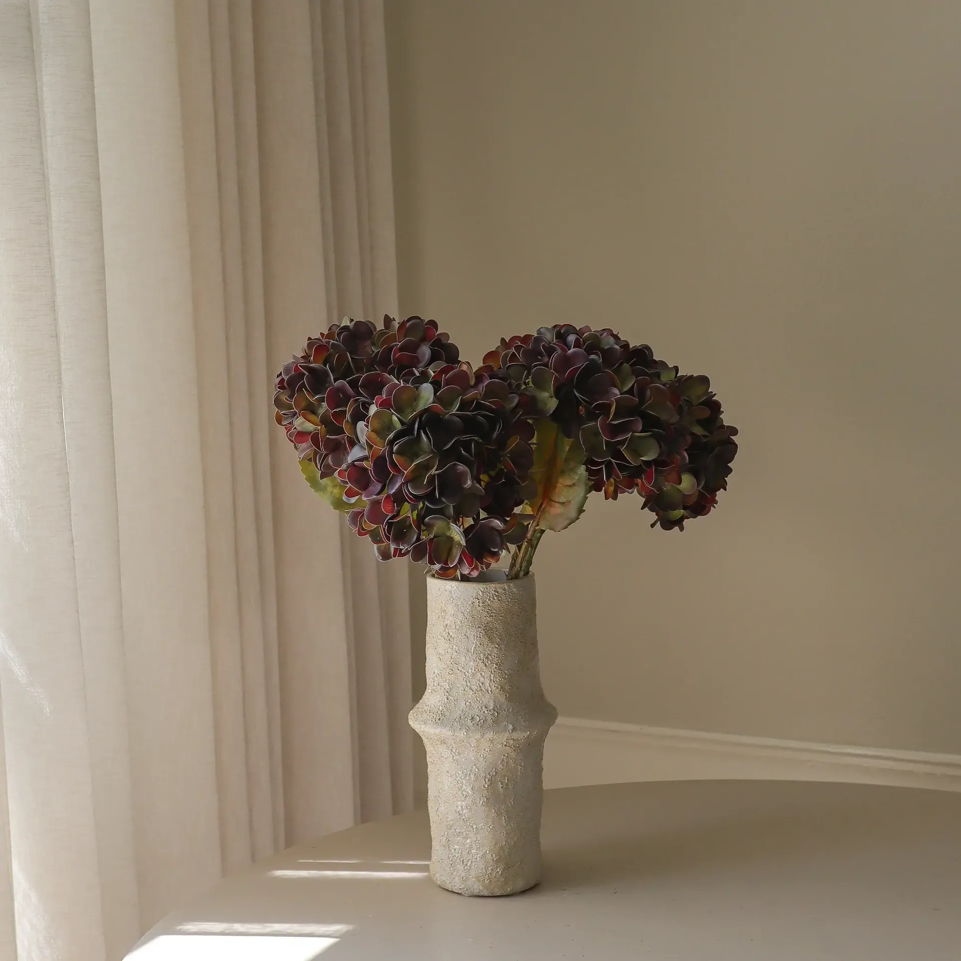 Hortensia tekokimppu, Hillitty liila, 60 cm, 6 kpl Botané