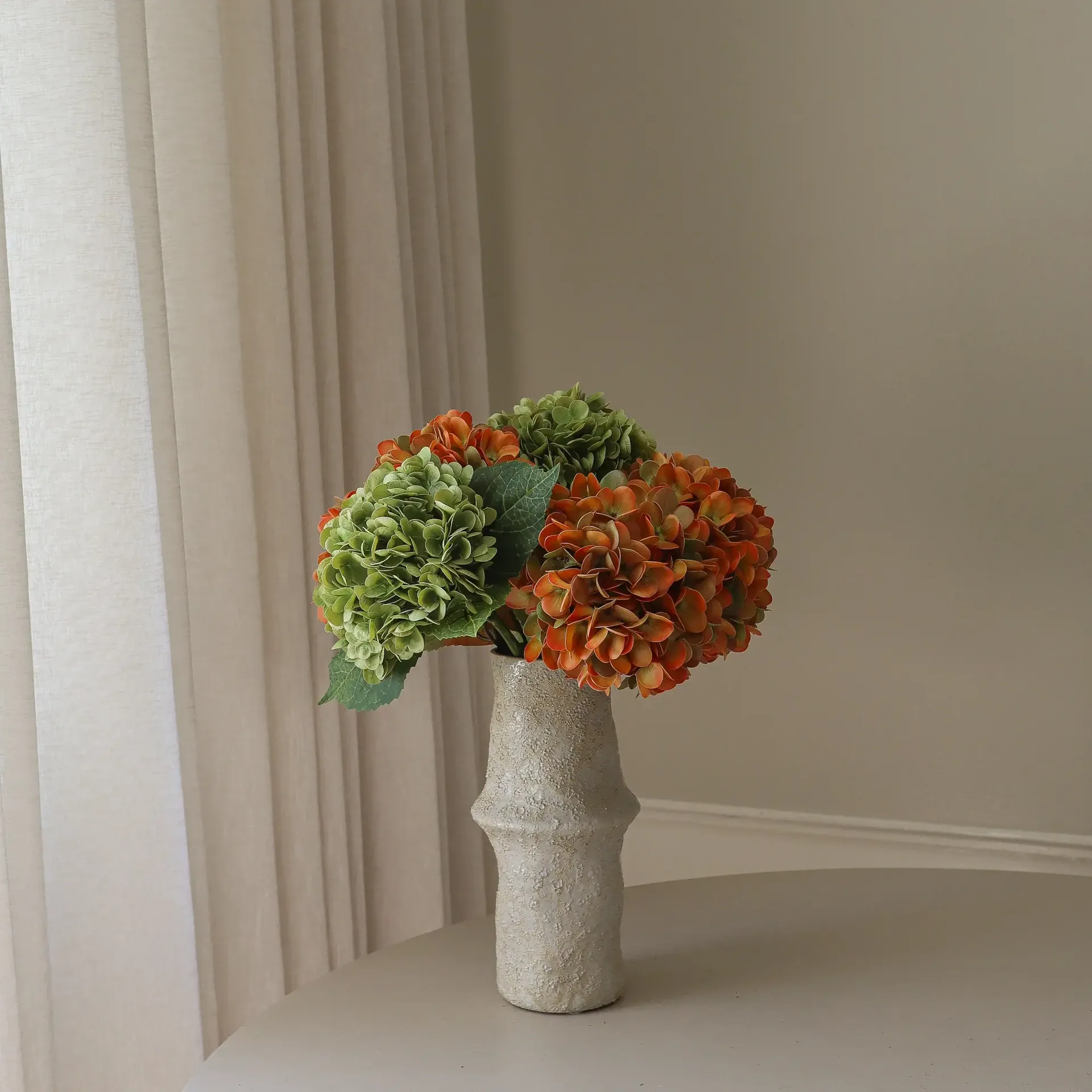 Hortensia tekokimppu, Kupari, 60 cm, 7 kpl Botané