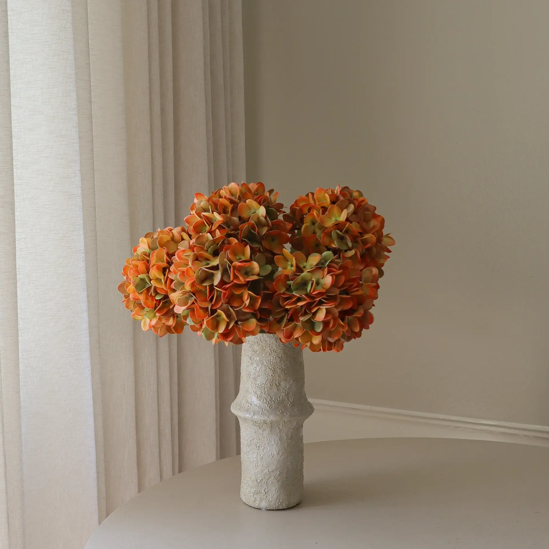 Hortensia tekokimppu, Oranssi, 60 cm, 6 kpl Botané