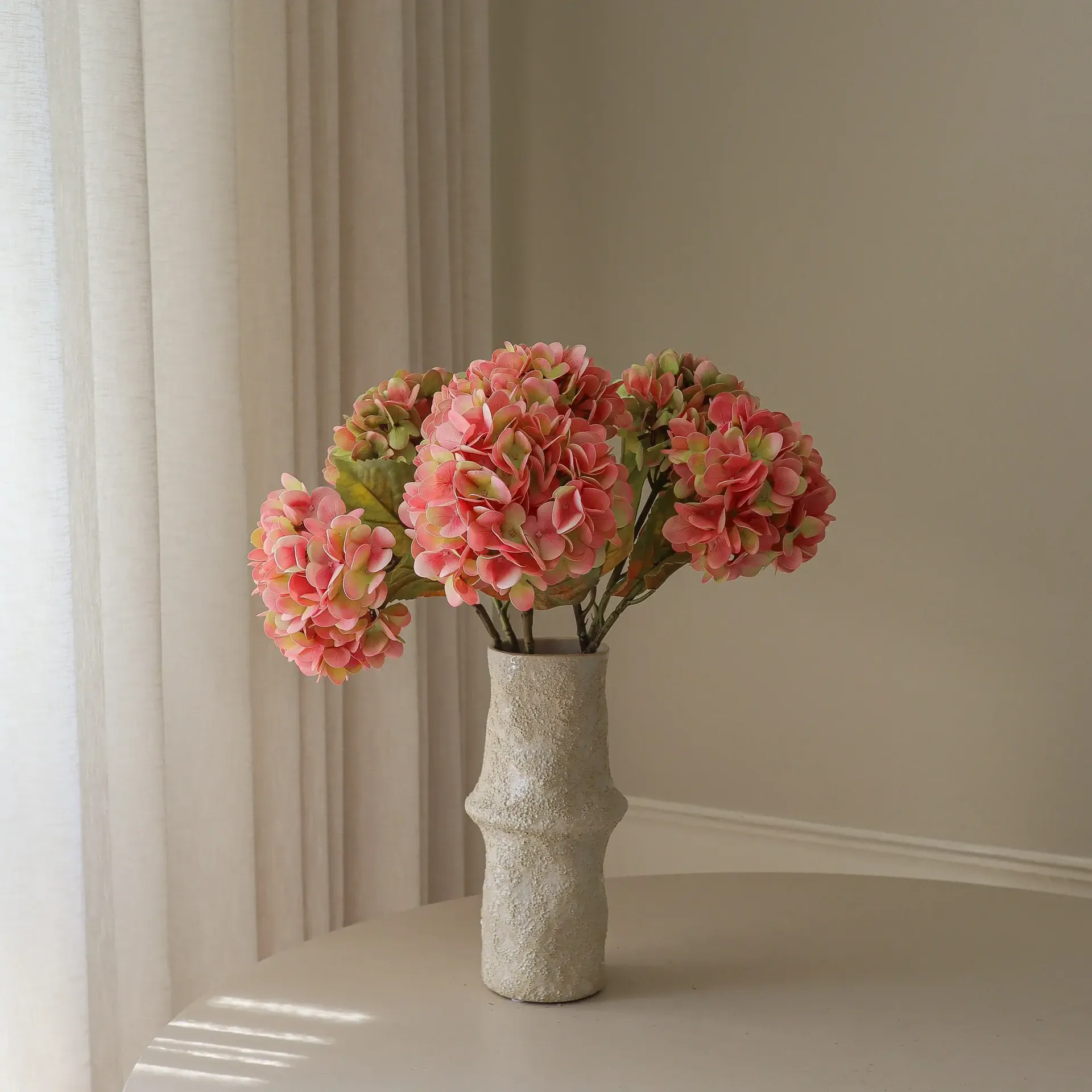 Hortensia tekokimppu, Vaaleanpunainen, 60 cm, 5 kpl Botané