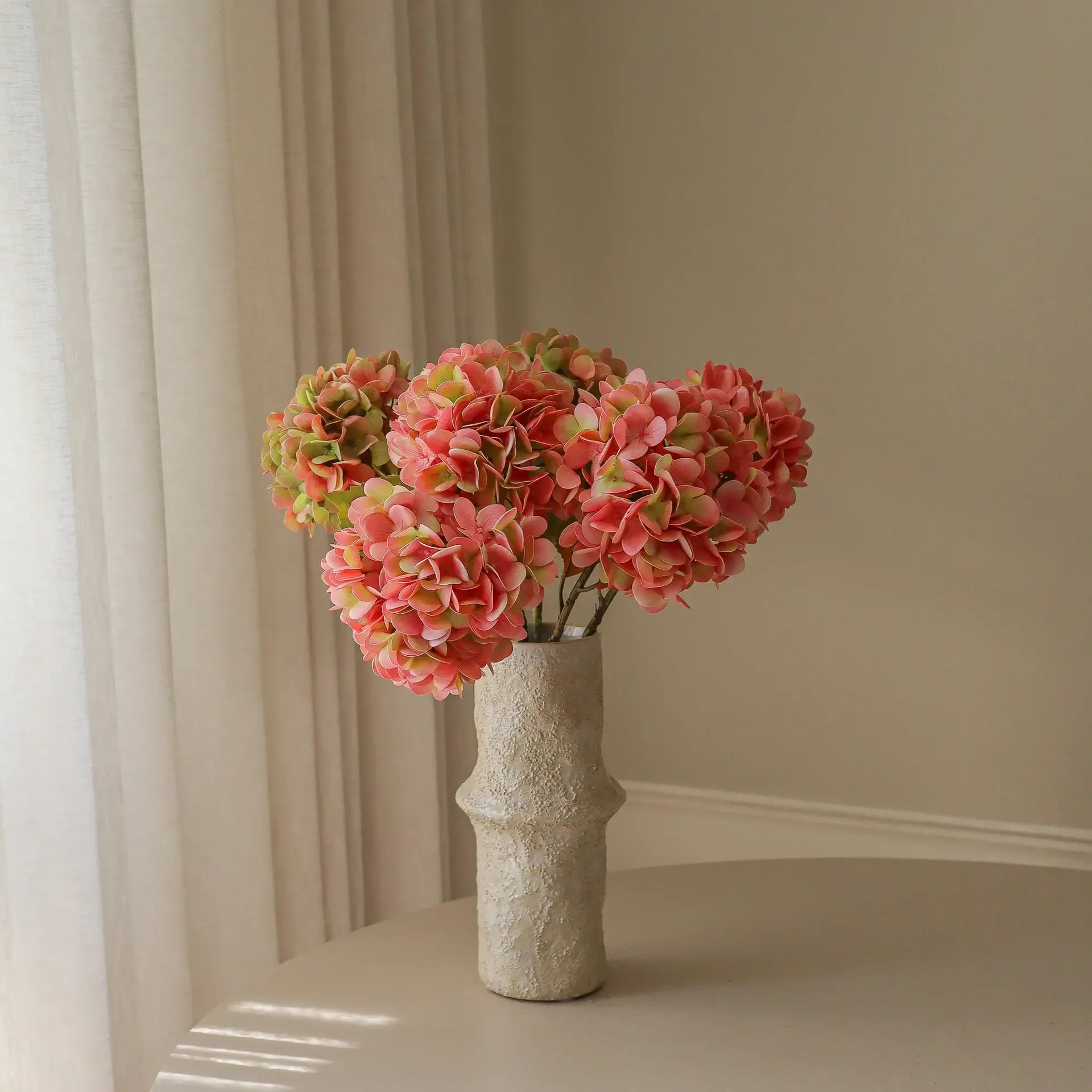 Hortensia tekokimppu, Vaaleanpunainen, 60 cm, 5 kpl Botané