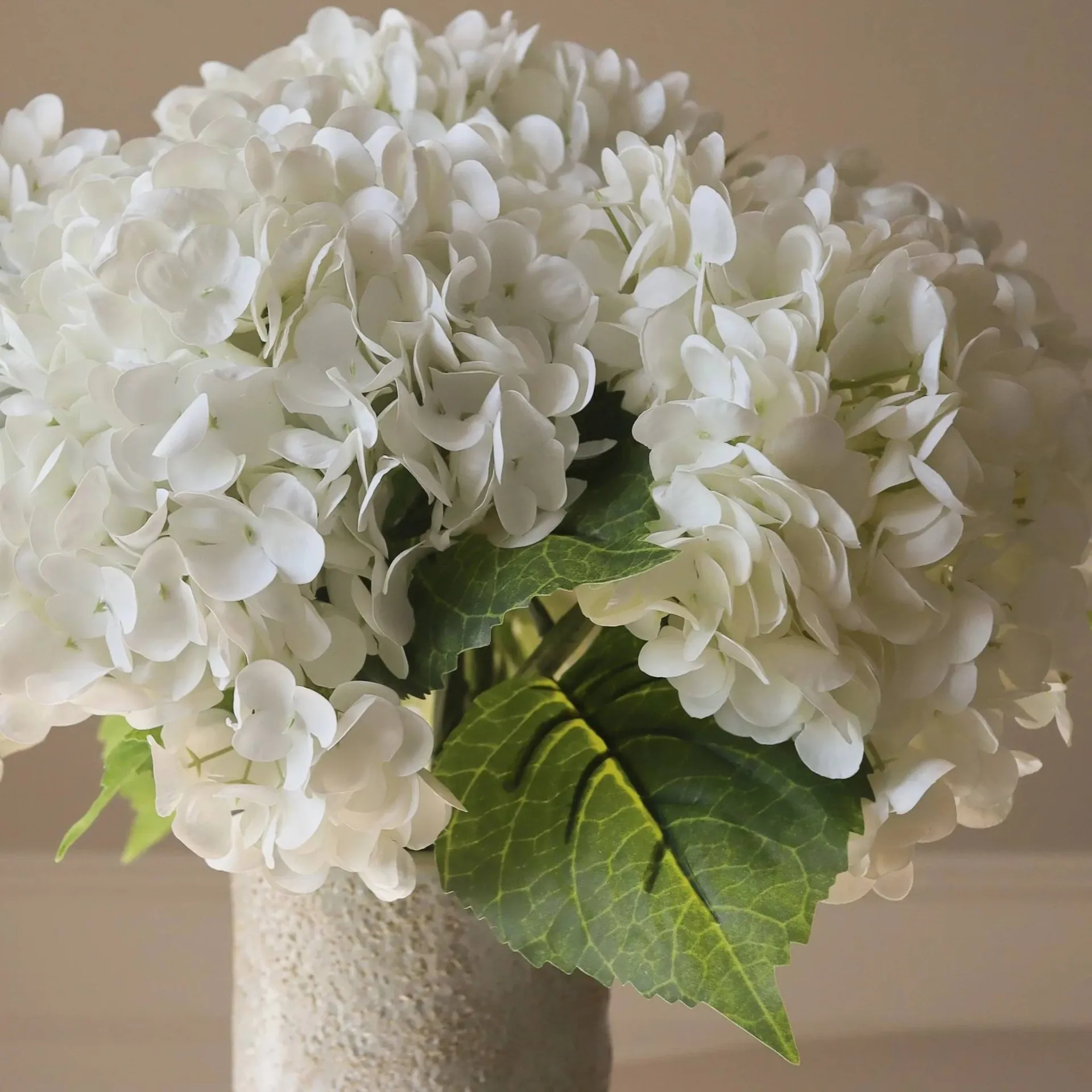 Hortensia tekokimppu, Valkoinen, 7 kpl Botané