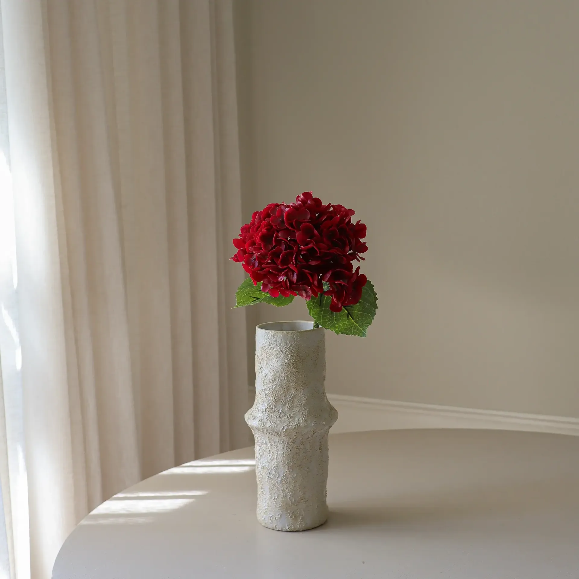 Hortensia tekokukka, Punainen, 51 cm, 1 kpl Botané