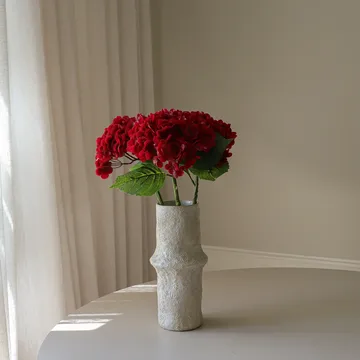 Hortensia tekokukka - Punainen, 51 cm, 1 kpl - Botané