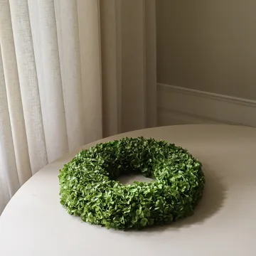 Hortensia Wreath kukkakranssi - Green, Ø40 cm - Botané