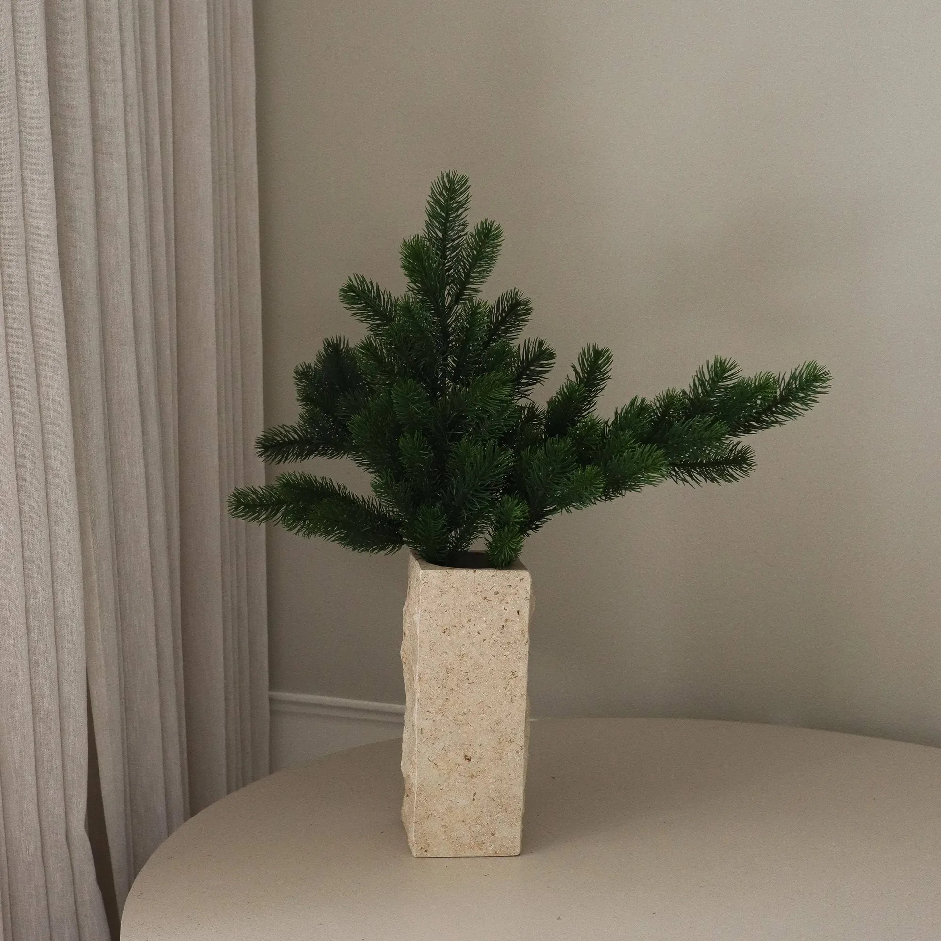 Mäntyoksan tekokasvi, Vihreä, 65 cm Botané