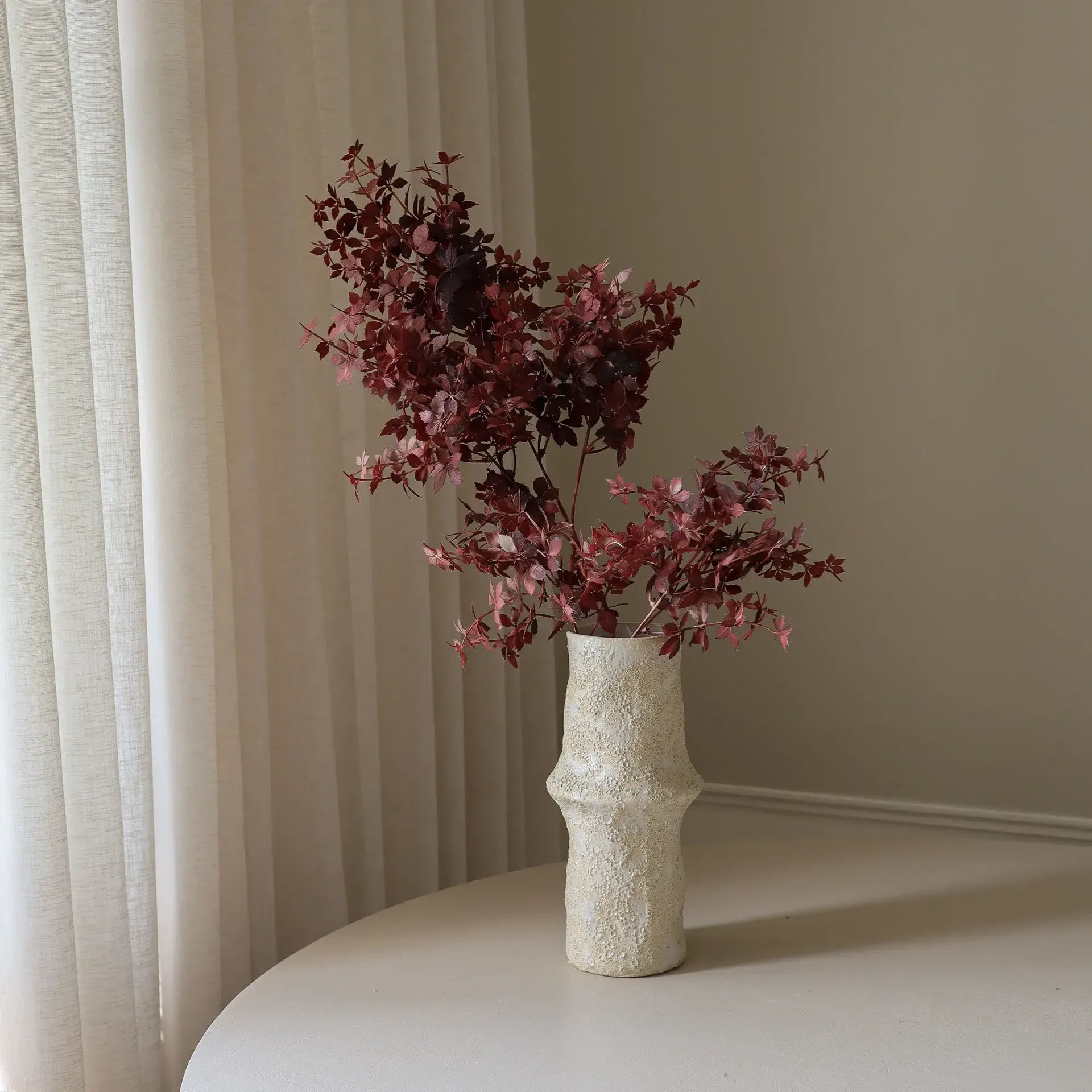 Maple Branch tekokimppu, Burgundi, 107 cm, 1 kpl Botané