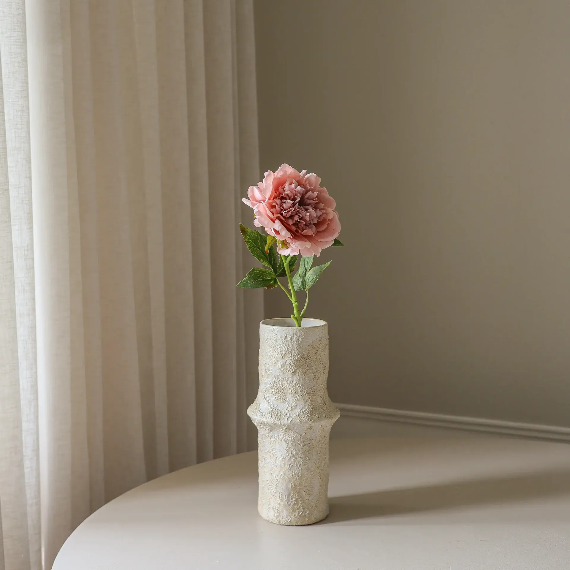 Pion tekokukka, Dusty pink, 56 cm, 1 kpl Botané