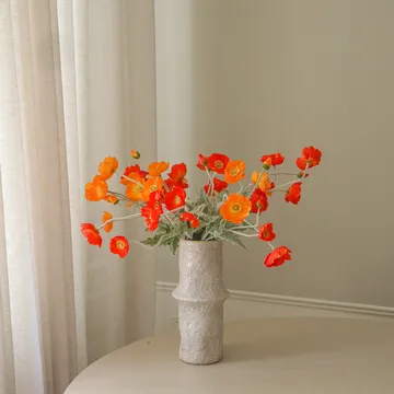 Poppy Sunset tekokimppu - Unikko, 56 cm, 11 kpl - Botané