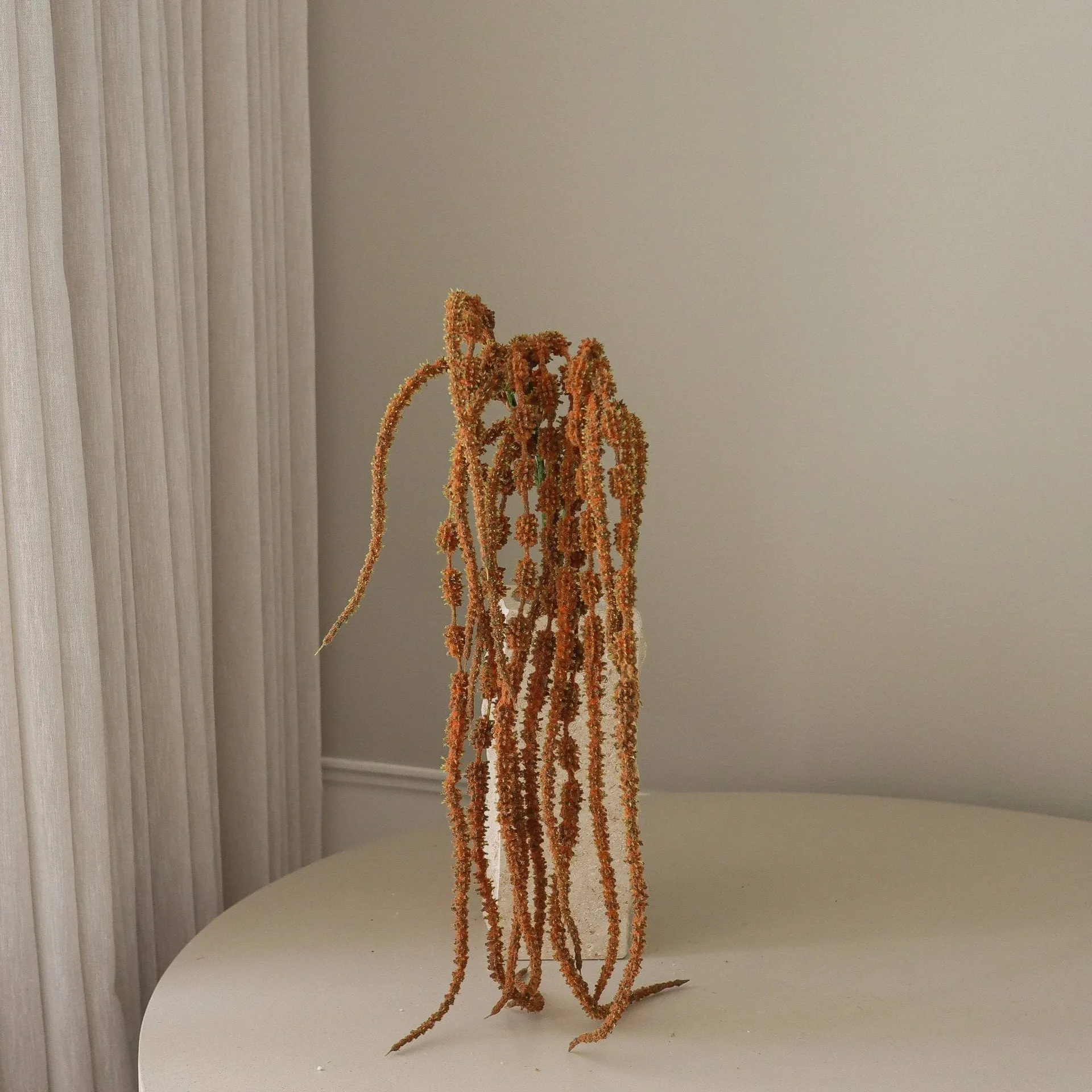 roikkuva amarantti tekokukka, Ruskea, 112 cm Botané