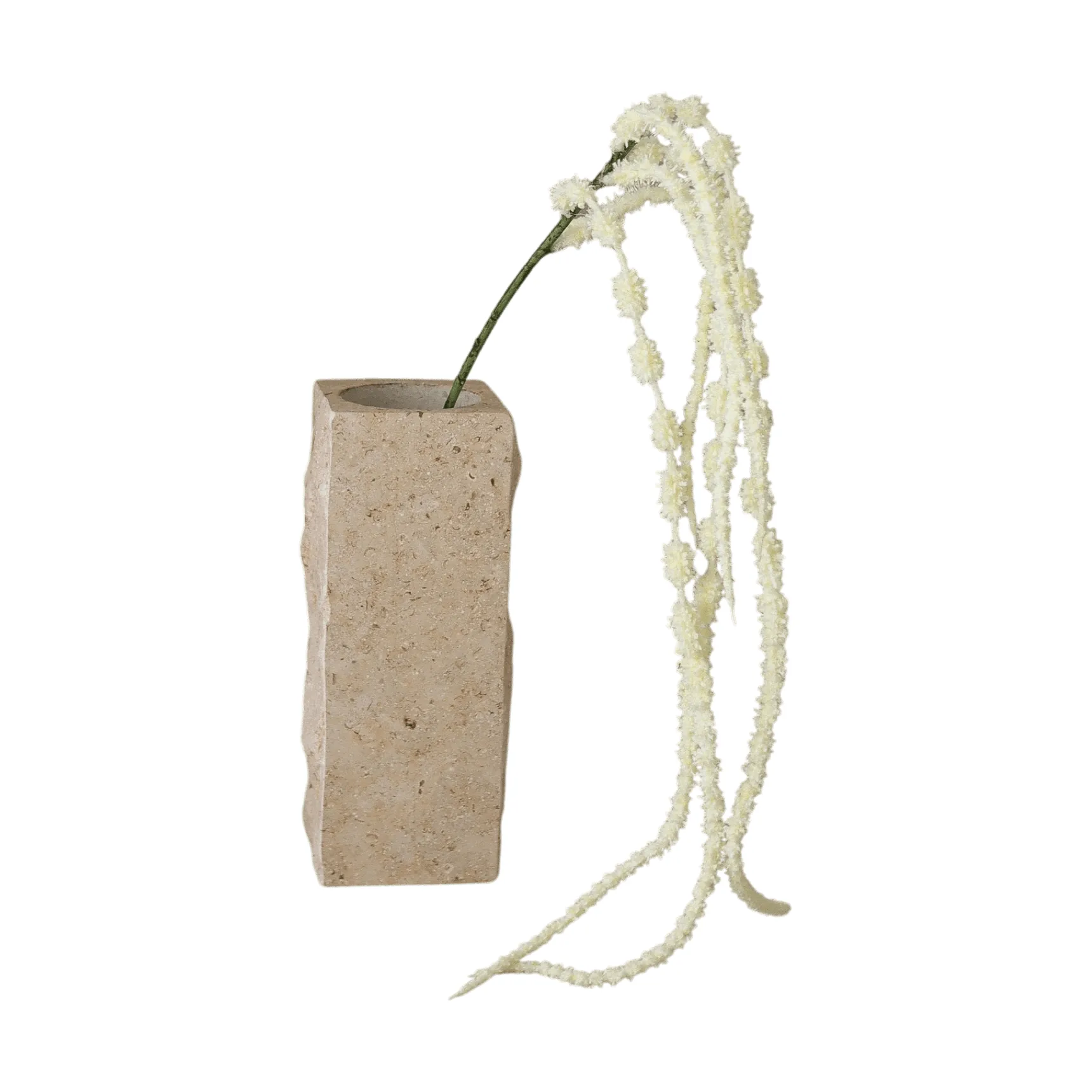Botané roikkuva amarantti tekokukka Valkoinen, 112 cm