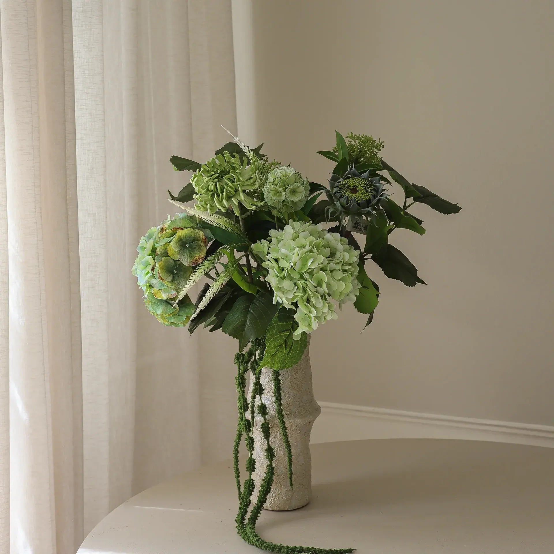 Sage Garden tekokimppu, Hortensia-kaktusdalia 112 cm, 10 kpl Botané
