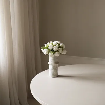 Tekoruusukimppu - Mini, valkoinen 10 kpl - Botané