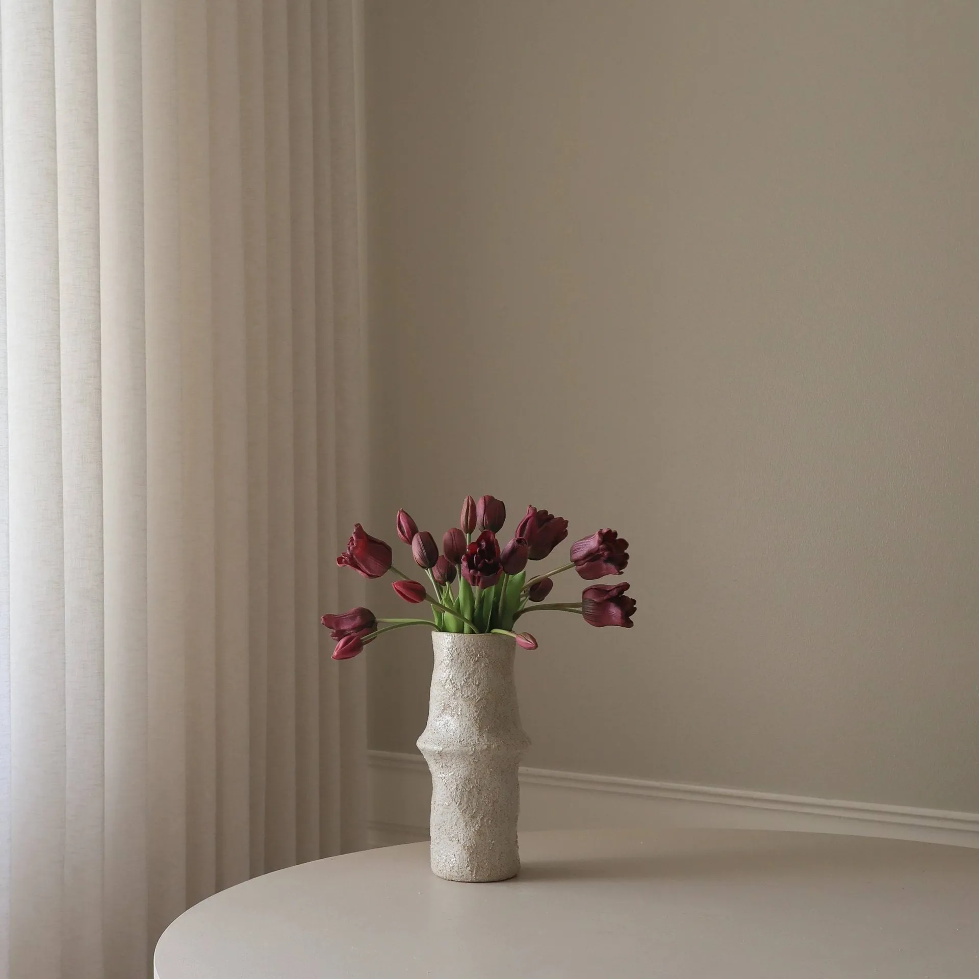 Tulppaanit sekoitettu tekokimppu, Liila, 20 kpl Botané