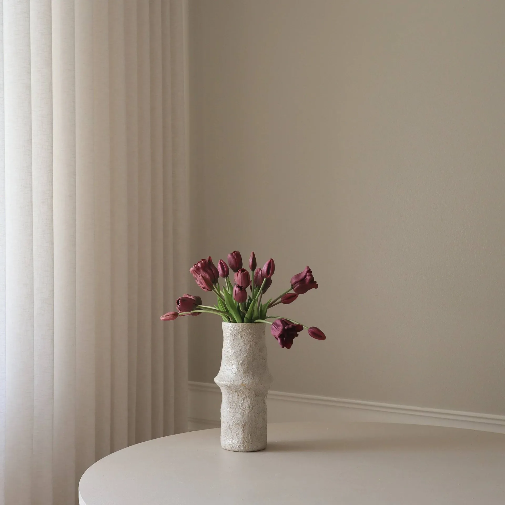 Tulppaanit sekoitettu tekokimppu, Liila, 20 kpl Botané