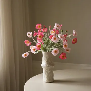 Vallmo tekokimppu - Pink Pursuit, vaaleanpunainen–pinkki, 10 kpl - Botané
