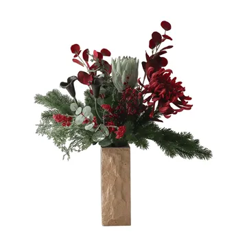 Wild winter tekokukkakimppu - Protea, hämähäkkikrysanteemi, kalla, eukalyptus, 84 cm - Botané