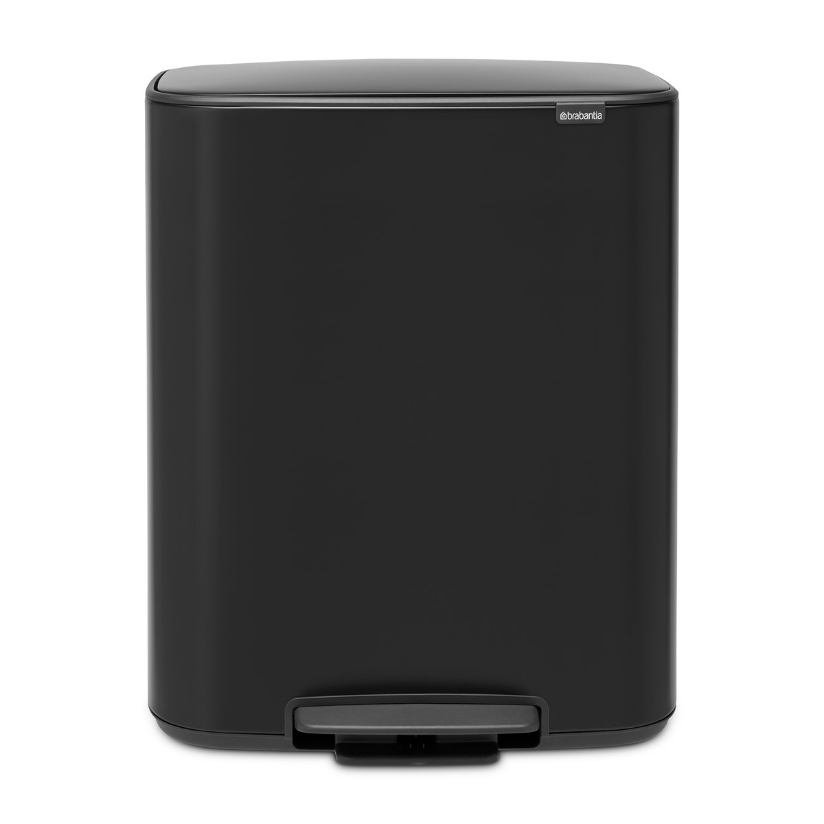 Brabantia Bo bin poljinroskis 2x30 L Musta | Skandinaavinen Sisustus | Poljinämpärit | Musta