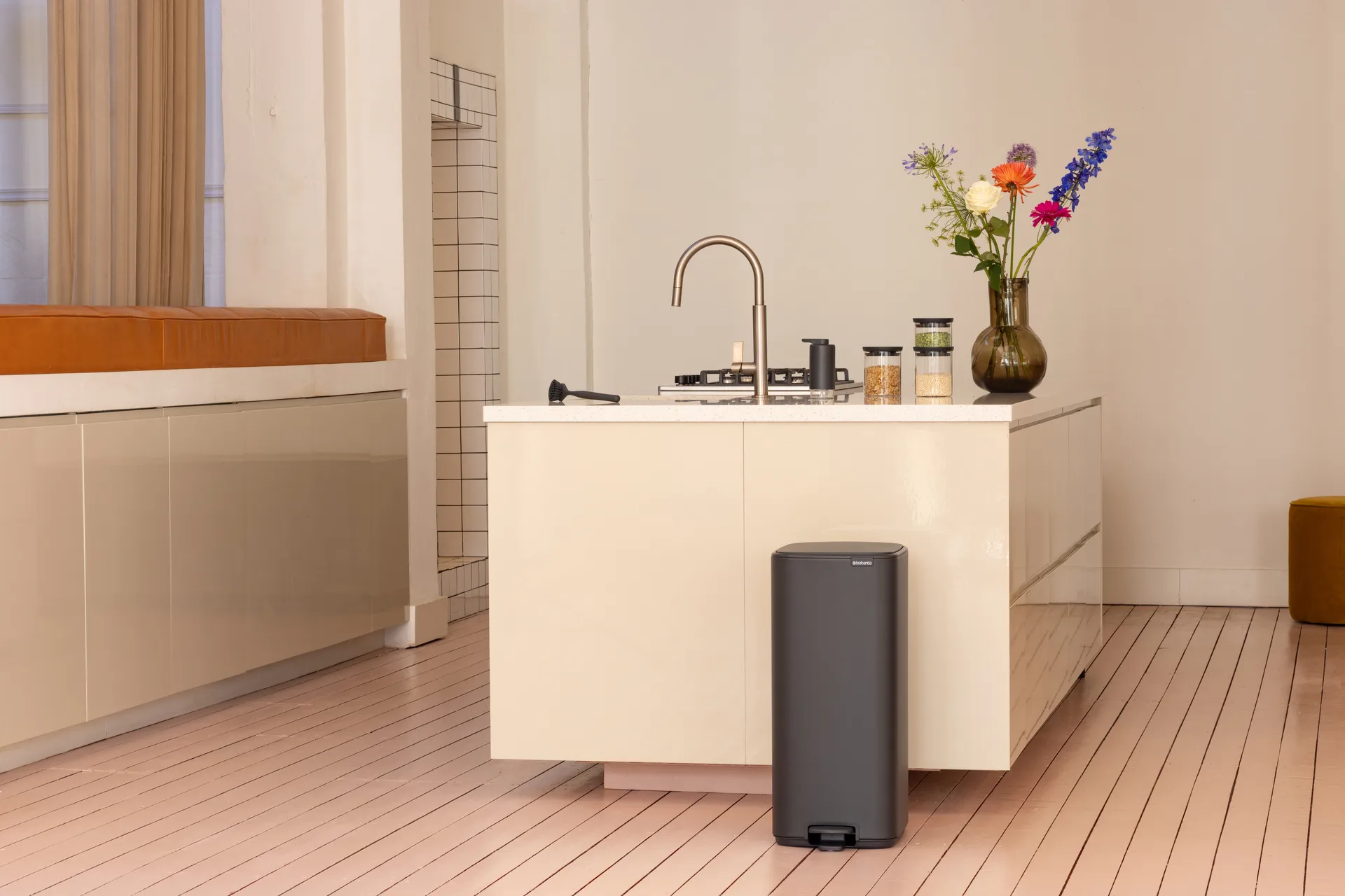 Bo poljinroskakori 30 l, Mineral Infinite Grey Brabantia