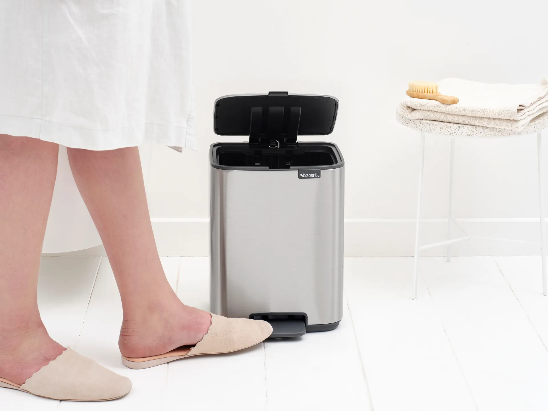 Bo poljinroskakori 7 l, Matt teräs sormenjälkiä hylkivä Brabantia