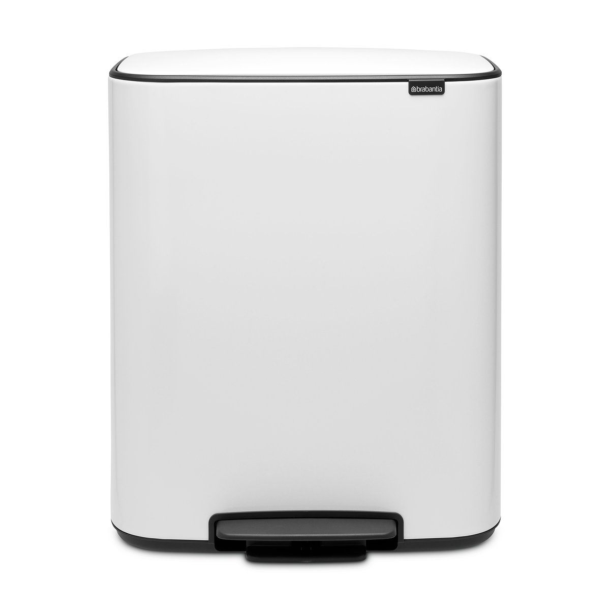 Brabantia Bo poljinroskis 60 L Valkoinen | Skandinaavinen Sisustus | Poljinämpärit | Valkoinen