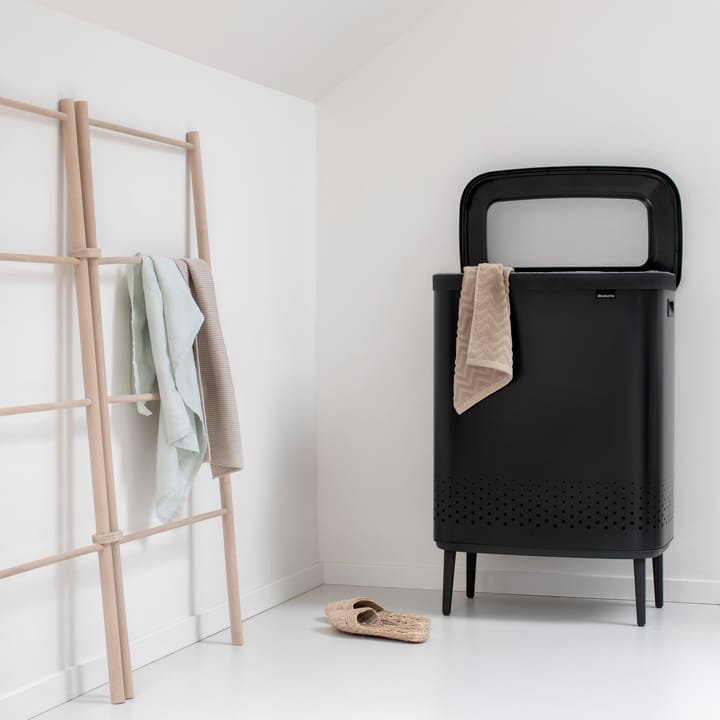 Bo pyykkikori high 2x45 L, Mattamusta Brabantia