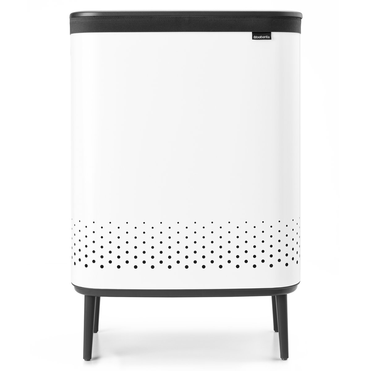 Brabantia Bo pyykkikori high 2x45 L Valkoinen | Skandinaavinen Sisustus | Pyykkikorit | Valkoinen