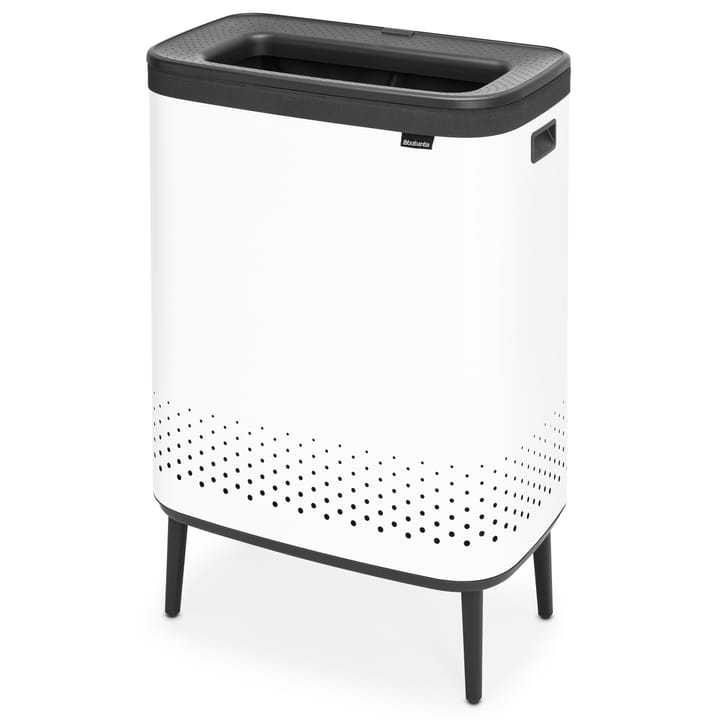Bo pyykkikori high 2x45 L, Valkoinen Brabantia